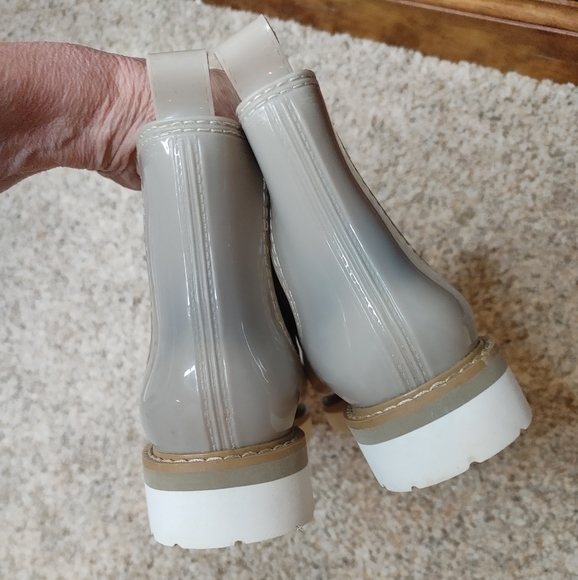 Steve Madden Puddles Grey Ankle Boots 8 - Picture 6 of 12